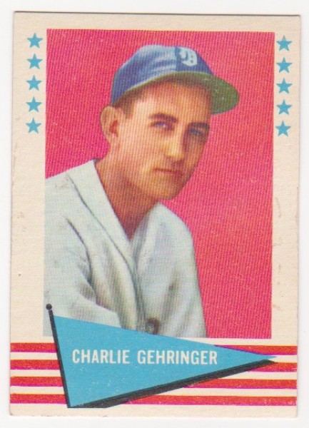 1961 Fleer Charlie Gehringer #32 Card - HOF'er