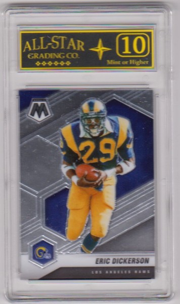 Graded 10 - Eric Dickerson 2021 Panini Mosaic #117 Card