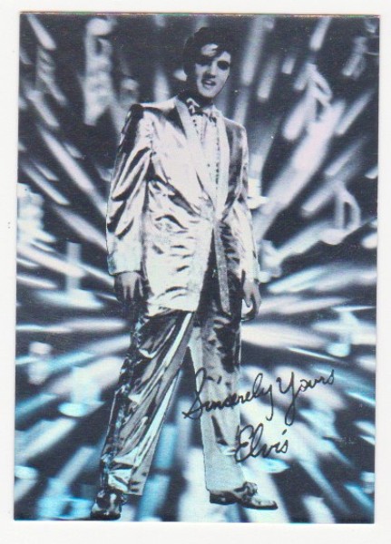 1993 Rockstreet Elvis Presley Hologram Promo - Only 25,000 Produced