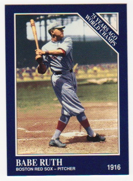 1991 Conlon Babe Ruth #145 PROTOTYPE Card - Scarce Promo