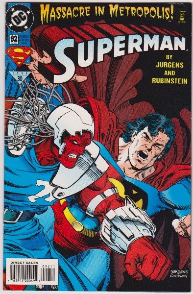 1994 DC Comics SUPERMAN #92 Issue