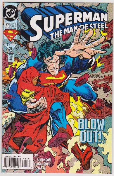 1993 DC Comics Superman The Man Of Steel #27 Issue