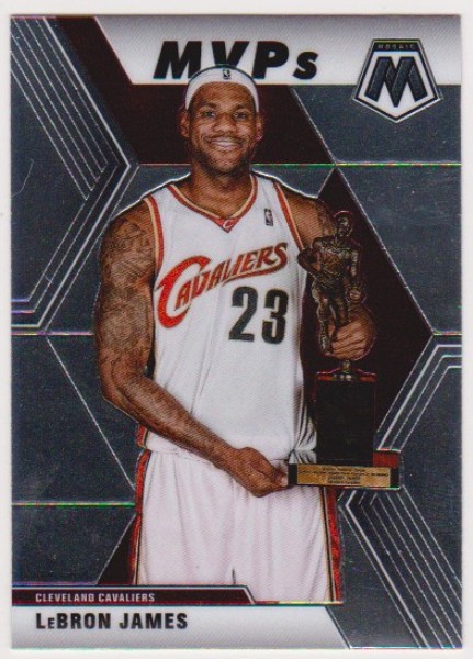 Lebron James 2019-20 Panini Mosaic #298 Card