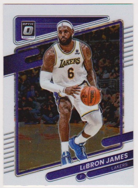 Lebron James 2021-22 Donruss Optic #41 Card