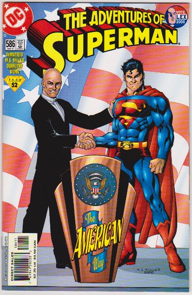 2001 DC Comics The Adventures Of Superman #586 Issue