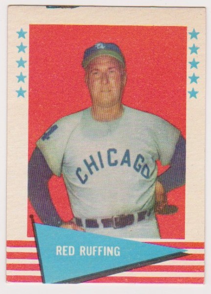1961 Fleer Red Ruffing #74 Card - HOF'er