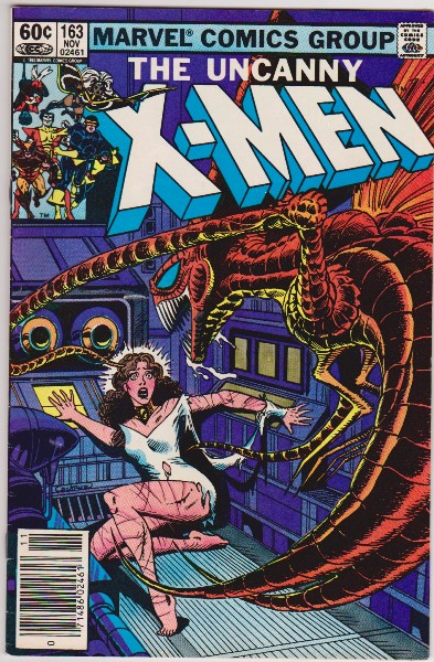 1982 The Uncanny X-Men #163 Issue - Marvel Comics
