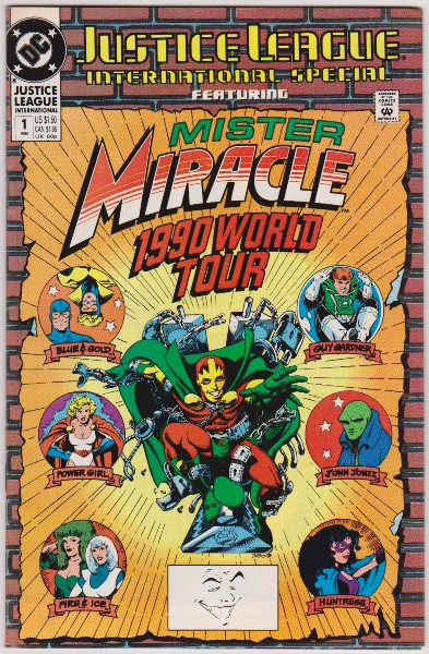 1990 DC Comics JUSTICE LEAGUE INTERNATIONAL SPECIAL #1 Issue