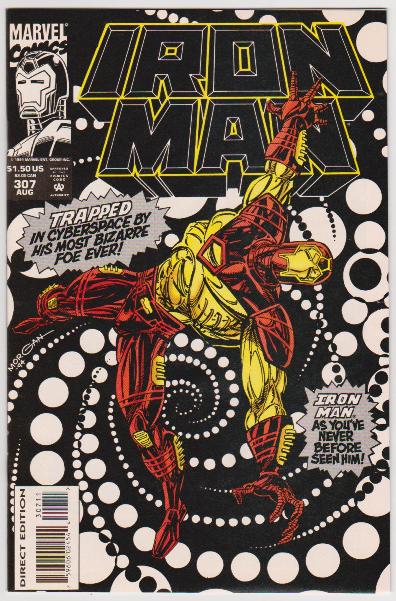 1994 Iron Man #307 Issue - Marvel Comics