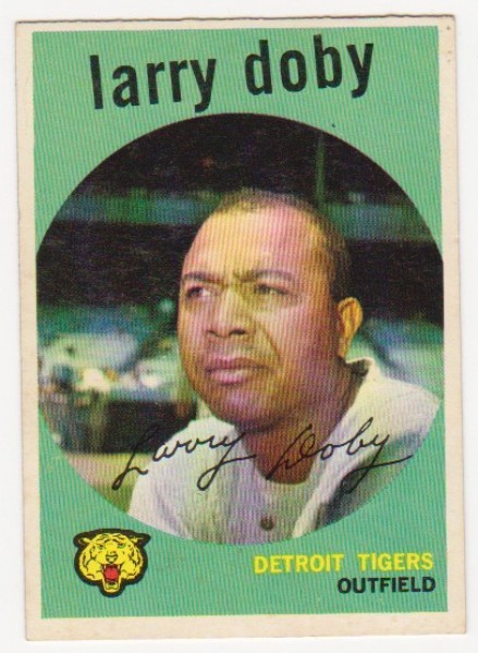 1959 Topps Larry Doby #455 Card - HOF'er