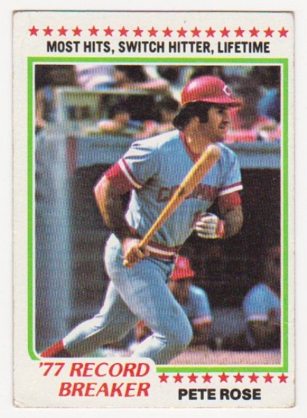 1978 Topps Pete Rose #5 Card