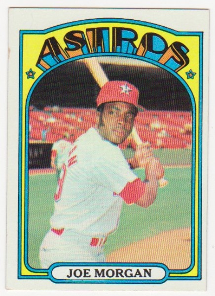 1972 Topps Joe Morgan #132 Card - HOF'er