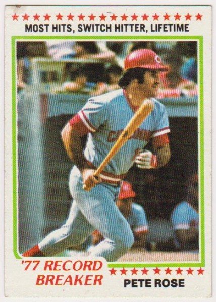 1978 Topps Pete Rose #5 Card
