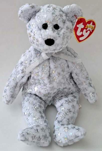 2000 Ty Beanie Baby THE BEGINNING BEAR - With Original Tags