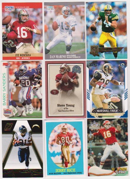 Football Card Collection 1990-2021 w/ Joe Montana, Dan Marino + More