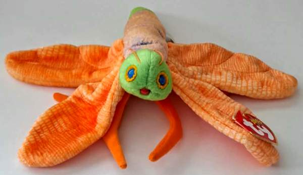 2000 Ty Beanie Baby Glow The Lightning Bug - New With Tags