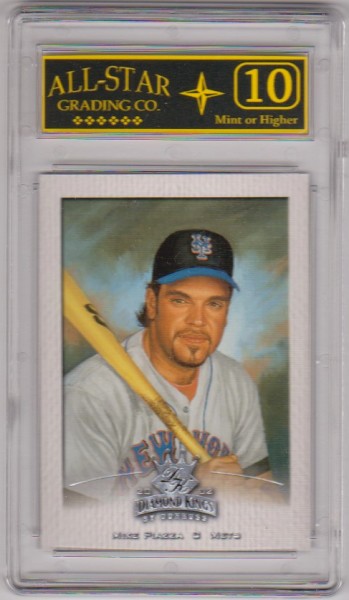 Graded 10 - Mike Piazza 2002 Donruss Diamond Kings #67 Card