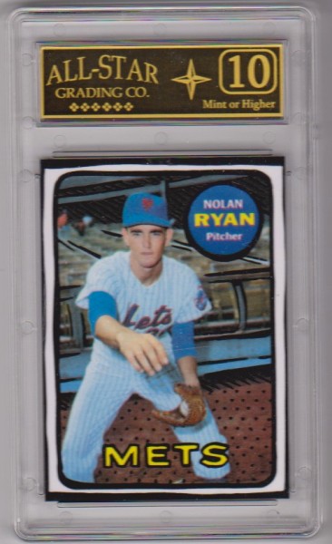 Graded 10 - Nolan Ryan 2020 Topps Project #87 Card