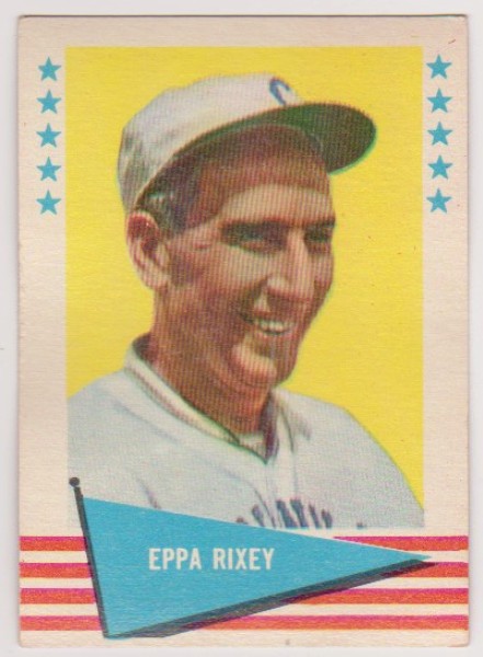 1961 Fleer Eppa Rixey #71 Card - HOF'er
