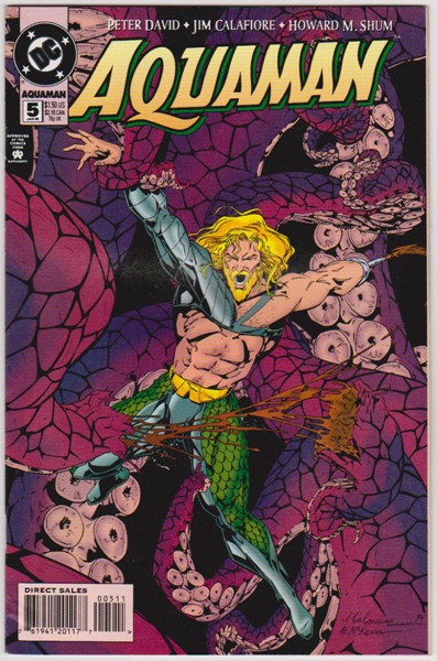 1995 DC Comics AQUAMAN #5 Issue