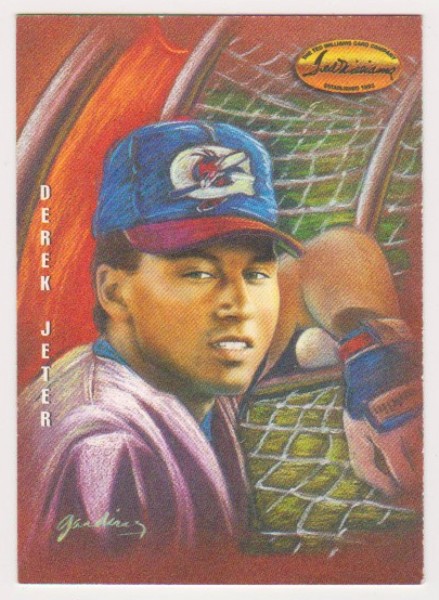  Derek Jeter Rookie - 1994 Ted Williams Company Gardiner Collection #DG-3 Dan Gardiner Insert Card