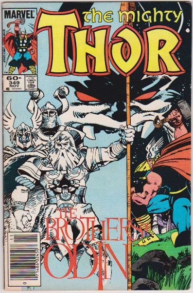 1984 The Mighty Thor #349 Issue - Marvel Comics