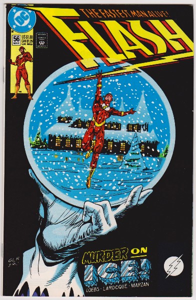 1991 DC Comics Flash #56 Issue