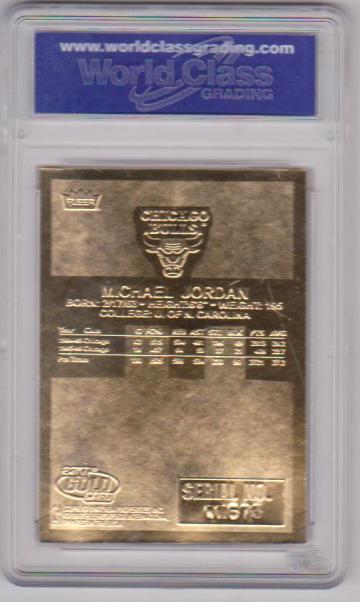 michael jordan rookie card gem mint 10