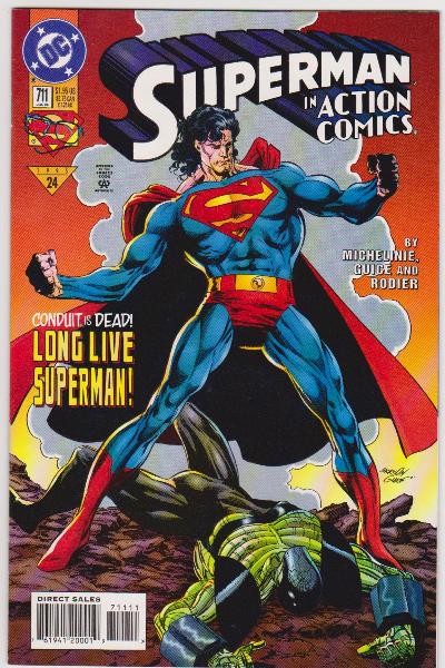 1995 DC Comics SUPERMAN IN ACTION COMICS #711 Issue 