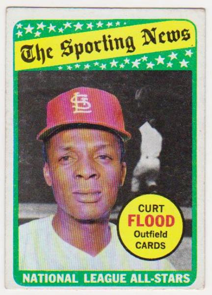 1969 Topps Curt Flood #426 Card
