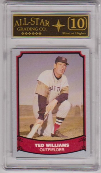 Graded 10 - Ted Williams 1988 Pacific Baseball Legends #50 Card