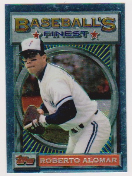 Only 5000 Exist - Roberto Alomar 1993 Finest Promo #88 Card