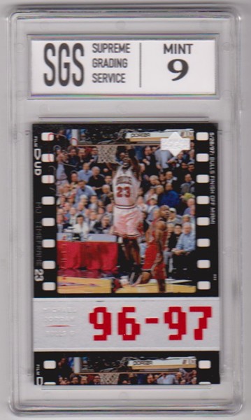 Graded Mint 9 - Michael Jordan 1998 Upper Deck Living Legends #109 Card