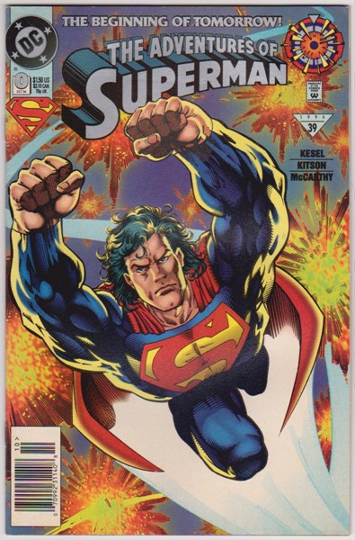 1994 DC Comics THE ADVENTURES OF SUPERMAN #0 Issue