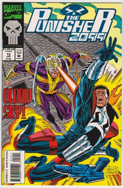 1994 Marvel Comics THE PUNISHER 2099 #12 Issue