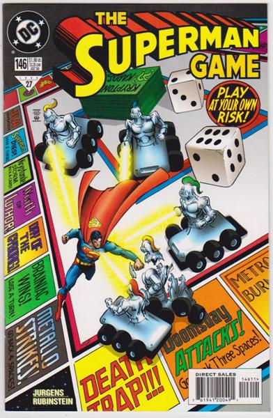 1999 DC Comics THE SUPERMAN GAME #146 Issue