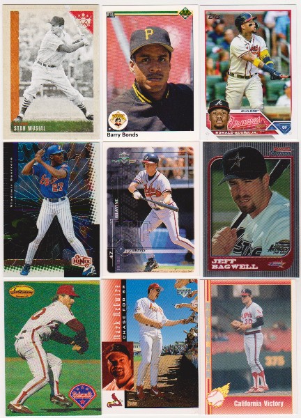 Baseball Card Collection 1990-2023 w/ Stan Musial, Barry Bonds + More