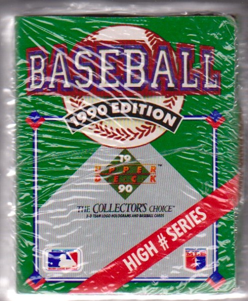 Sealed 1990 Upper Deck High # Series 100 Card Factory Set