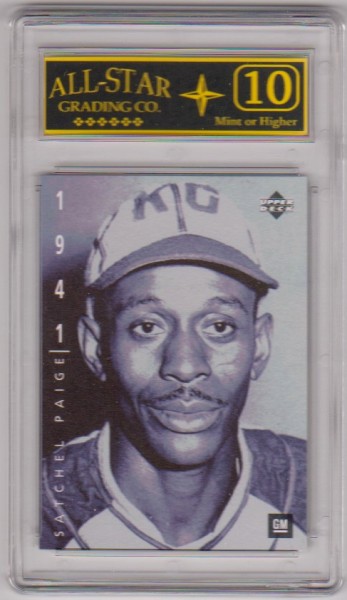 Graded 10 - Satchel Paige 1994 Upper Deck The American Epic GM #6 Card