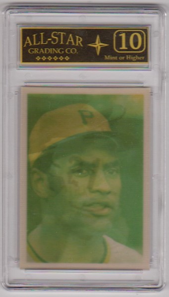 Graded 10 - Roberto Clemente 1986 Sportflics Decade Greats #43 Card
