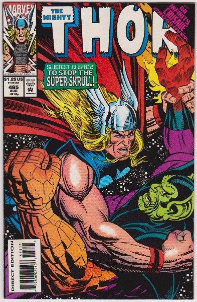 1993 The Mighty Thor #465 Issue - Marvel Comics