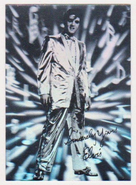 1993 Rockstreet Elvis Presley Hologram Promo - Only 25,000 Produced