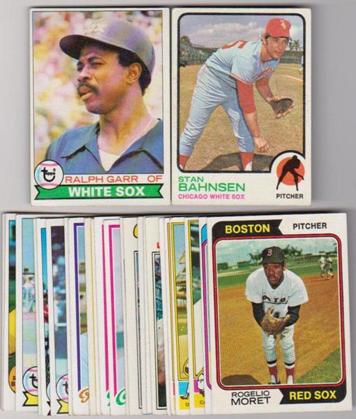 25 Different 1970's Topps Baseball Cards (1973-1979) w/ Ralph Garr + More