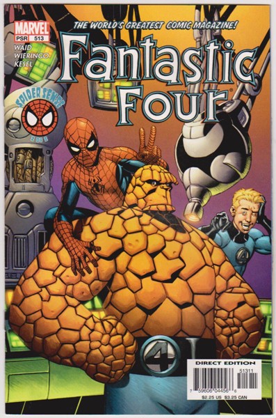 2004 Marvel Comics FANTASTIC FOUR #513 Issue