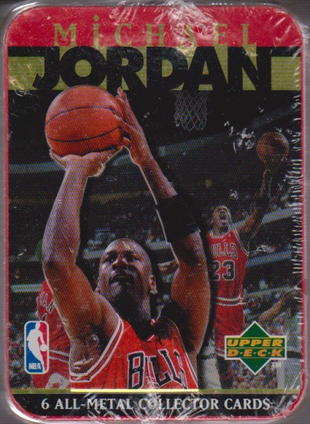 1996 Upper Deck Michael Jordan 6 Card Metal Set - Sealed