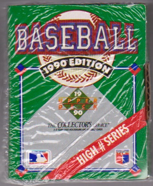 Sealed 1990 Upper Deck High # Series 100 Card Factory Set