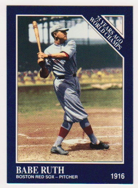 1991 Conlon Babe Ruth #145 PROTOTYPE Card - Scarce Promo
