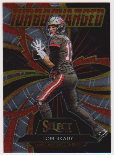 Tom Brady 2020 Panini Select Turbocharged #T12 Insert Card