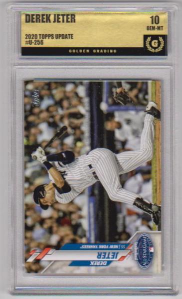 Graded GG Gem Mint 10 - Derek Jeter 2020 Topps Update #U-256 Card