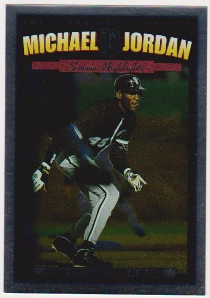 1994 Upper Deck Michael Jordan Season Highlights Jumbo #MJ-2 Card